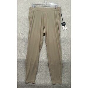 Kenneth Cole Slim Fit Active Tech Jogger Pants Stretch Khaki Men’s Large